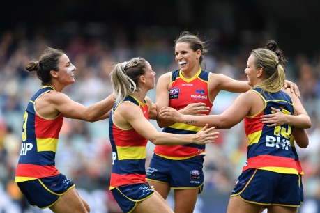 Crows demolish Cats to march into AFLW grand final