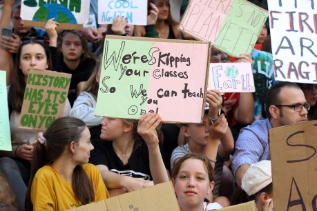 Your views: on students demanding climate change action