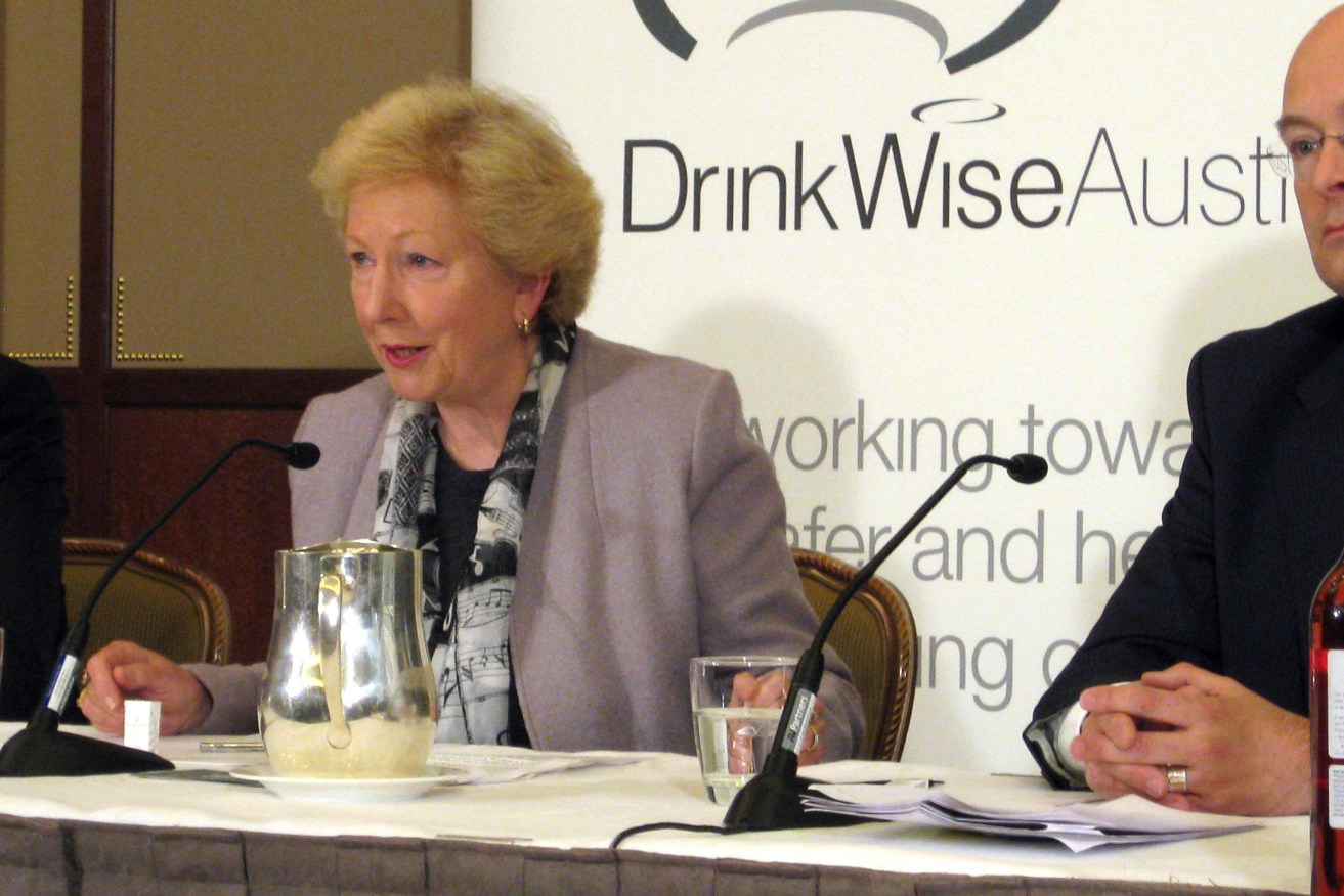 Trish Worth in her post-parliamentary role as chair of DrinkWise. Photo: Alexandra Back / AAP