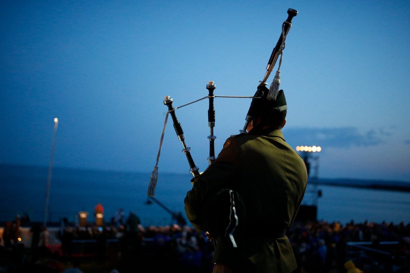Turkish nationals are barred from attending the Gallipoli Anzac Day service for security reasons. Photo: AP /Emrah Gurel