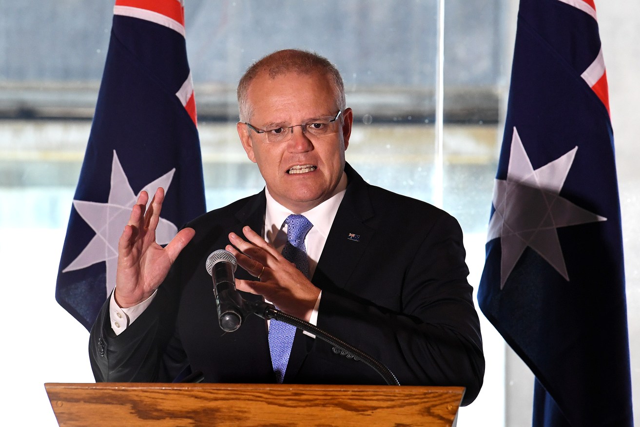 Scott Morrison is expected to call the federal election within days.
Photo: AAP/Dave Hunt