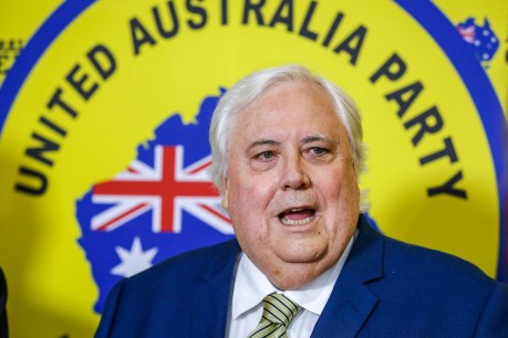 Can $55m get Clive Palmer back into Parliament?