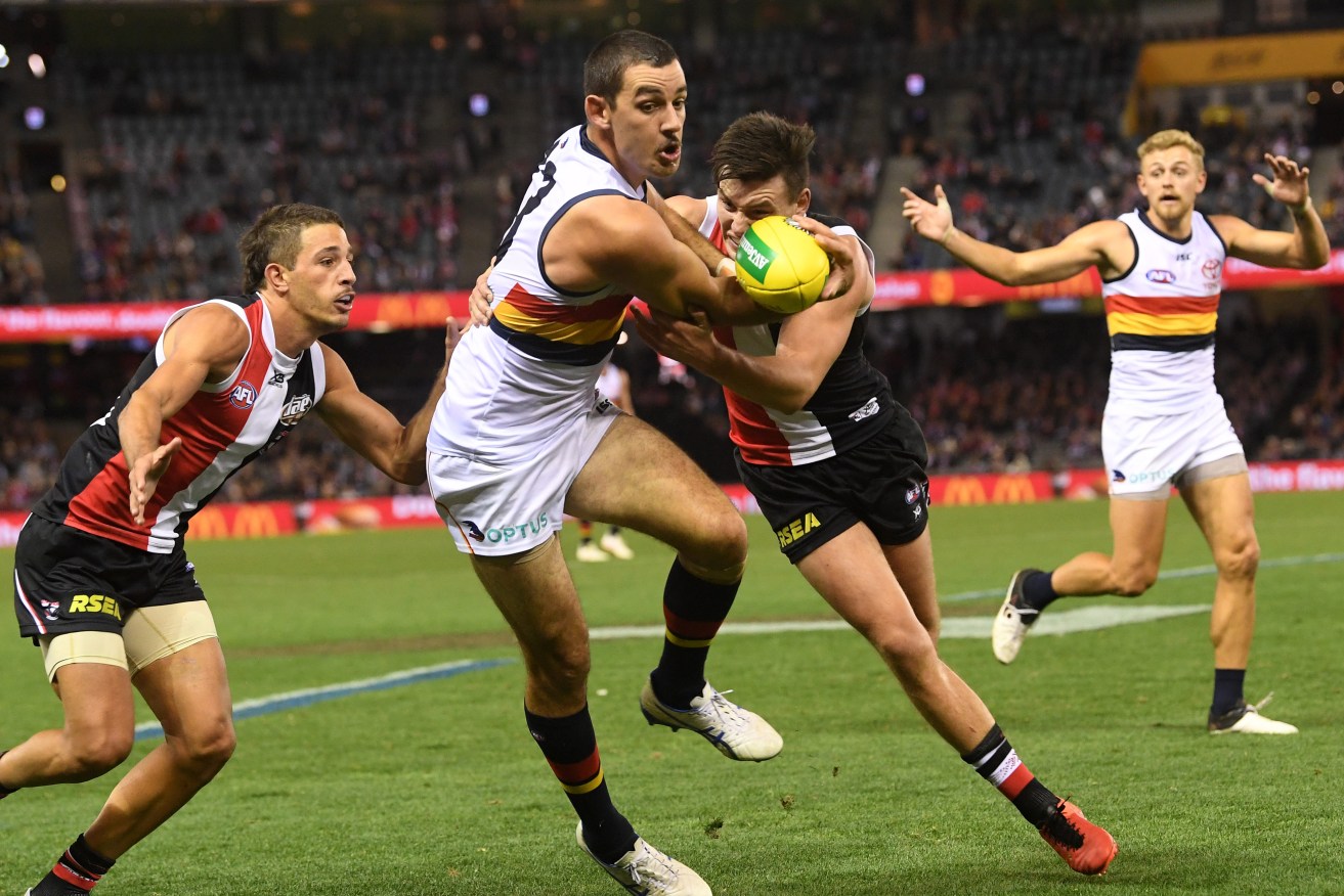 Tex was dominant against the Saints on Saturday. Photo: Julian Smith / AAP