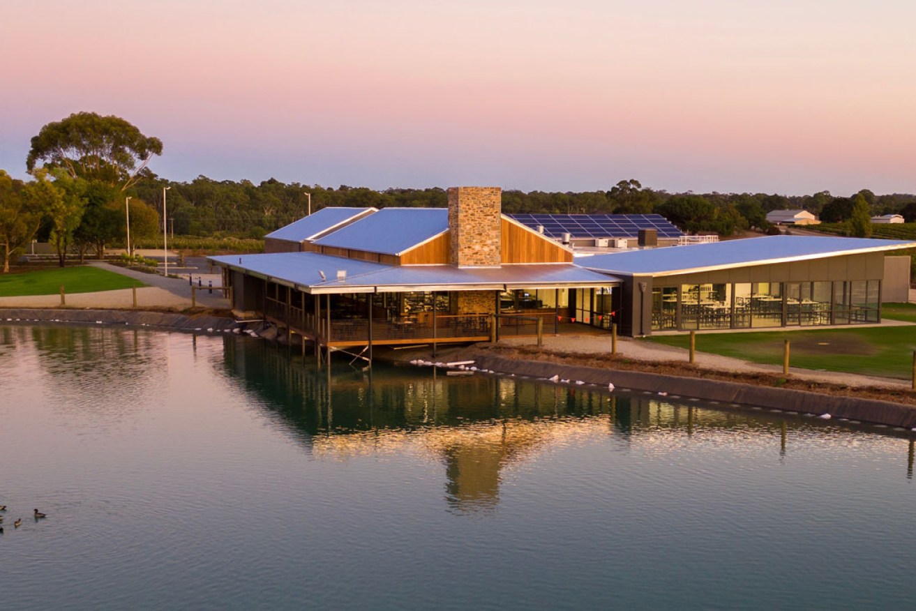The new Barossa Valley Chocolate Company is surrounded by vineyards. Photo: Duy Dash