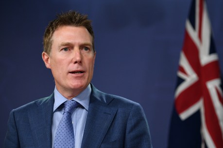 Porter moves to backbench after refusing to reveal donors