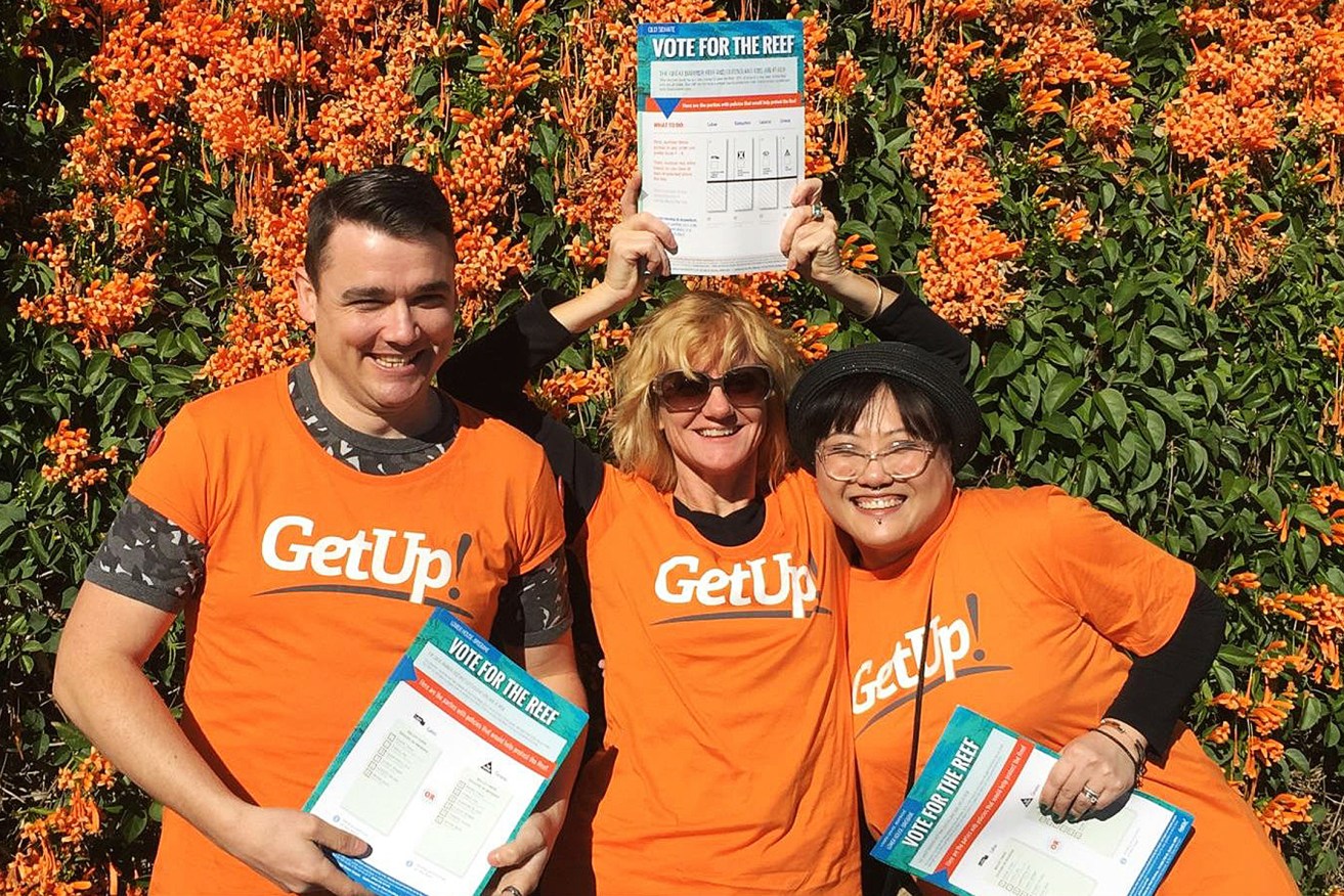 GetUp! says it expects scrutiny of the role it played in the federal election. Photo: AAP