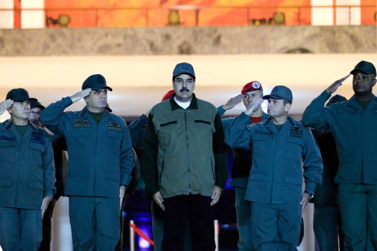 Venezuelan President Nicolas Maduro is fighting an attempted coup attempt. Photo: supplied