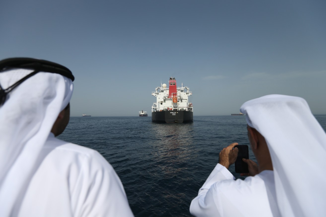 Saudi Arabia owns two of the four oil tankers believed sabotaged off the UAE.  Photo: supplied