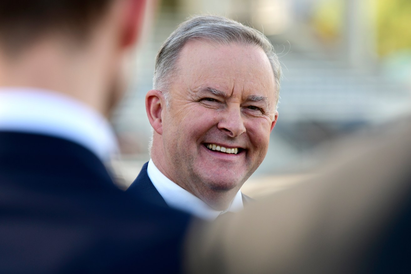Anthony Albanese is set to become Labor leader after Jim Chalmers decided not to run. Photo: AAP/Bianca De Marchi