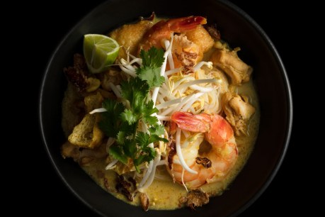 Luke Nguyen’s Chicken & Prawn Curry Laksa