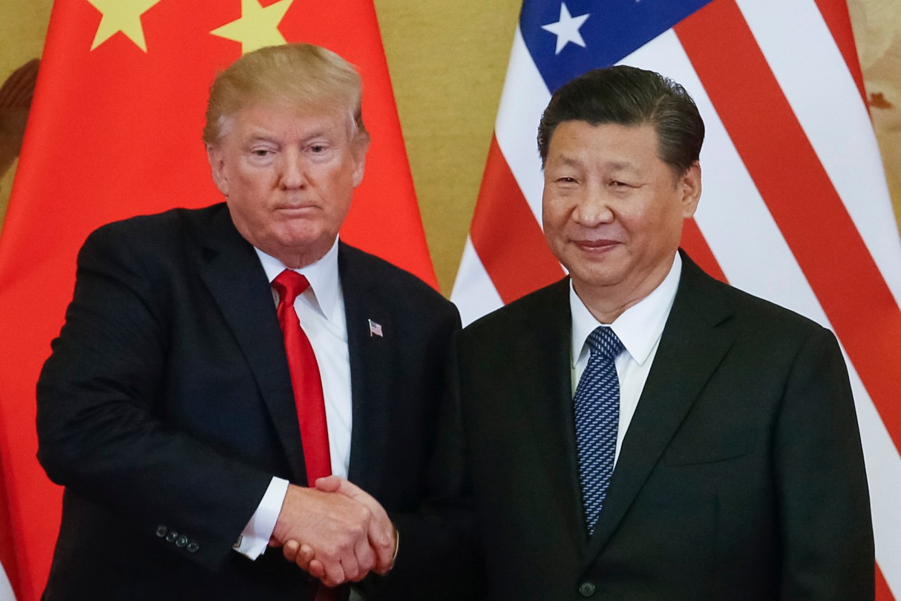 Donald Trump says G20 talks with Chinese President Xi Jinping could either end or escalate a US-China trade war. Photo: supplied