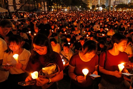 Hong Kong vigil to mark Tiananmen massacre