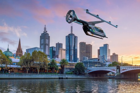Once proven safe, hailing flying taxis will become normal