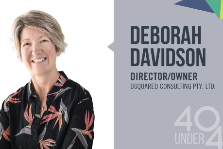 40 Under 40 winner of the day: Deborah Davidson