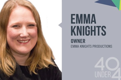 40 Under 40 winner of the day: Emma Knights