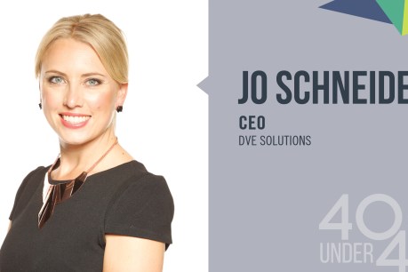 40 Under 40 winner of the day: Jo Schneider