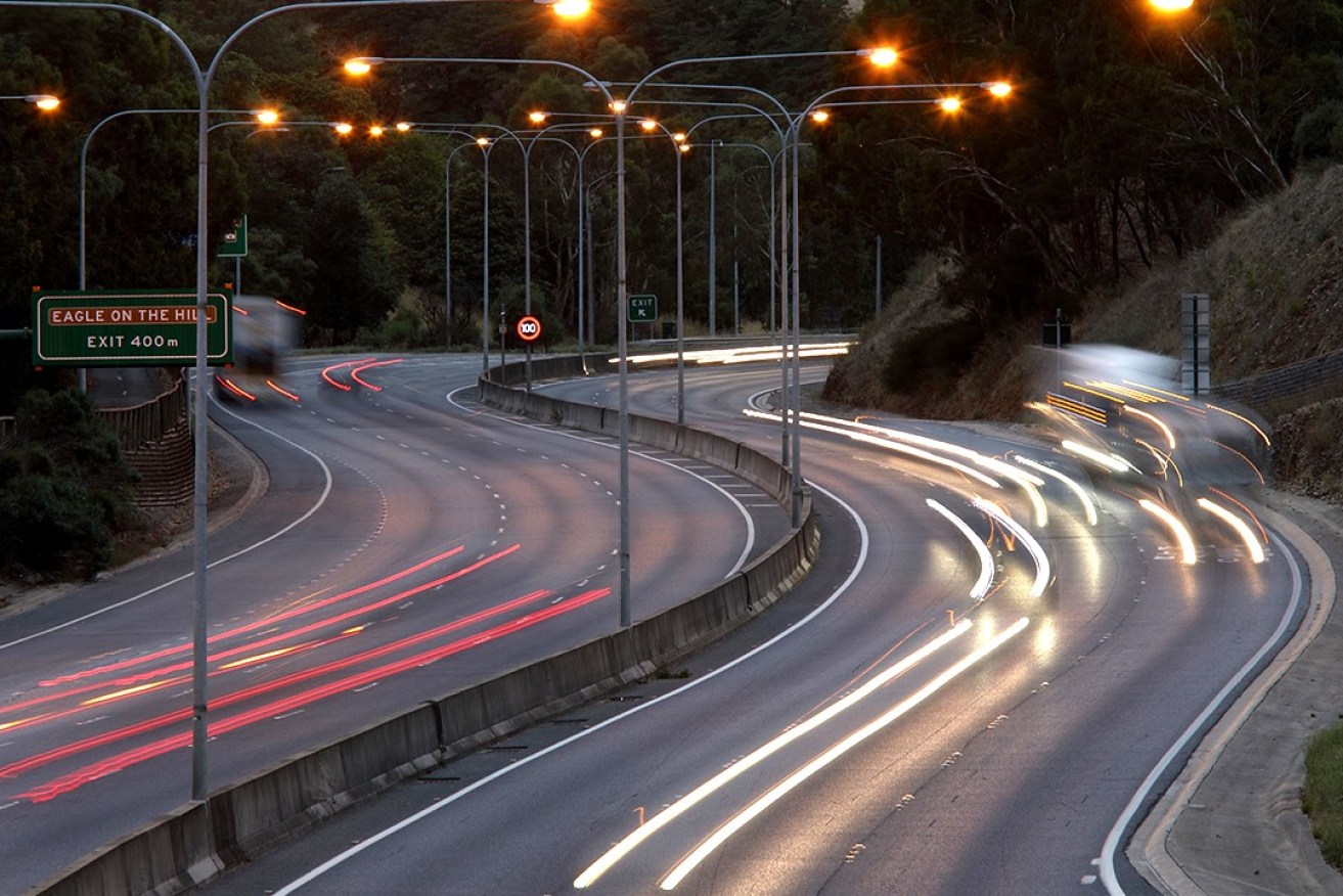 The South Eastern Freeway. Photo: Tony Lewis/InDaily