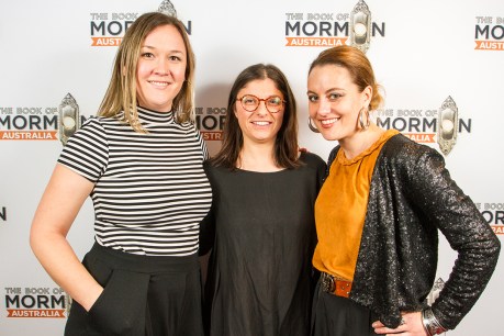 The Book of Mormon opening night