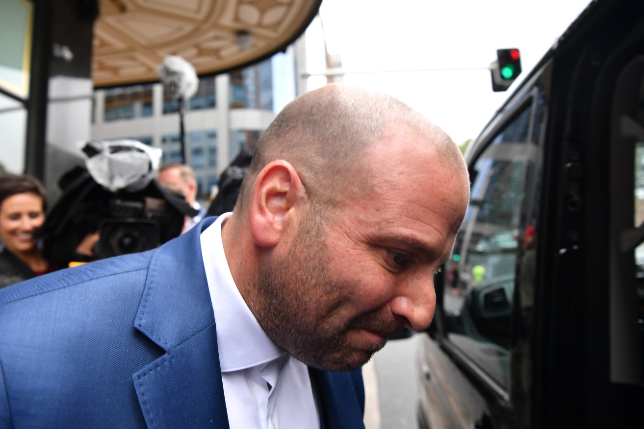 George Calombaris and his company were fined $200,000 for underpaying restaurant staff $7.8 million. Photo: AAP/Joel Carrett