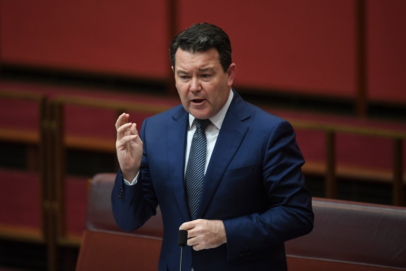 Senator Dean Smith has joined growing calls for the Federal Government to lift the Newstart payment. Photo: AAP/Lukas Coch