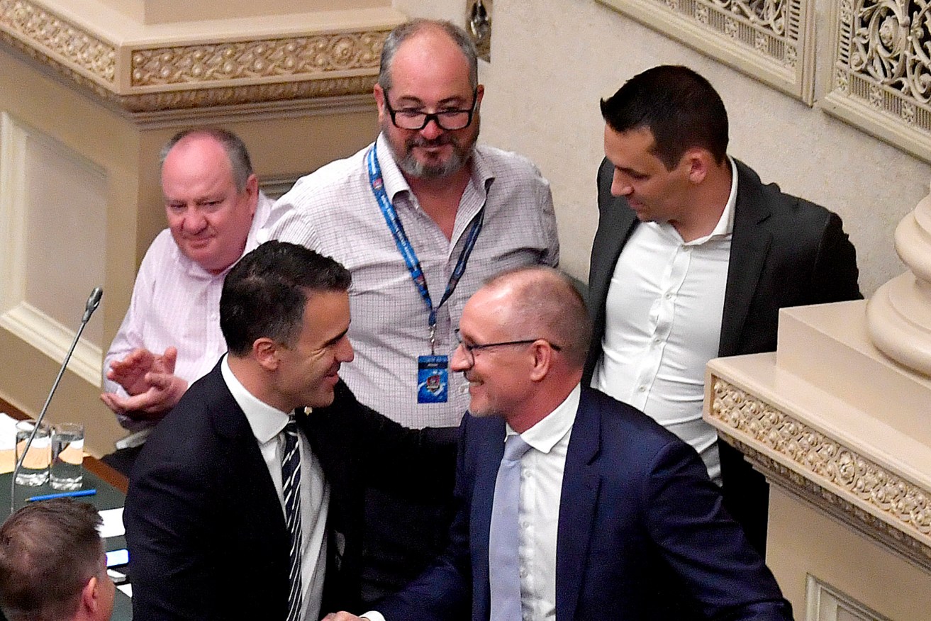 FEELING THE LOVE: Peter Malinauskas will address Labor's second love-in since Jay Weatherill's election defeat. Photo: Sam Wundke / AAP