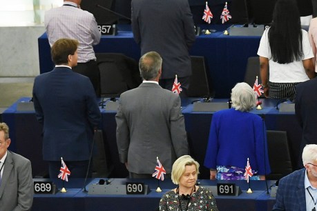 Brexit MPs turn back on EU anthem