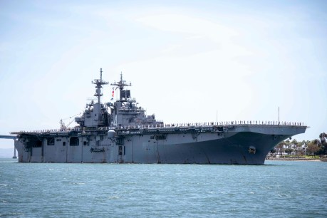 US Navy destroys Iranian drone in tense Gulf