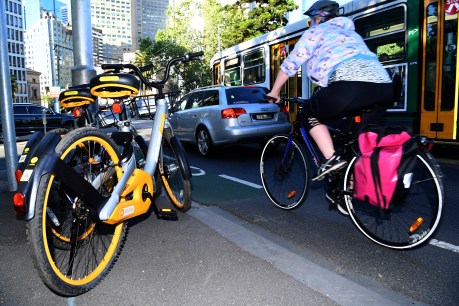 Melbourne’s share bikes hit wall