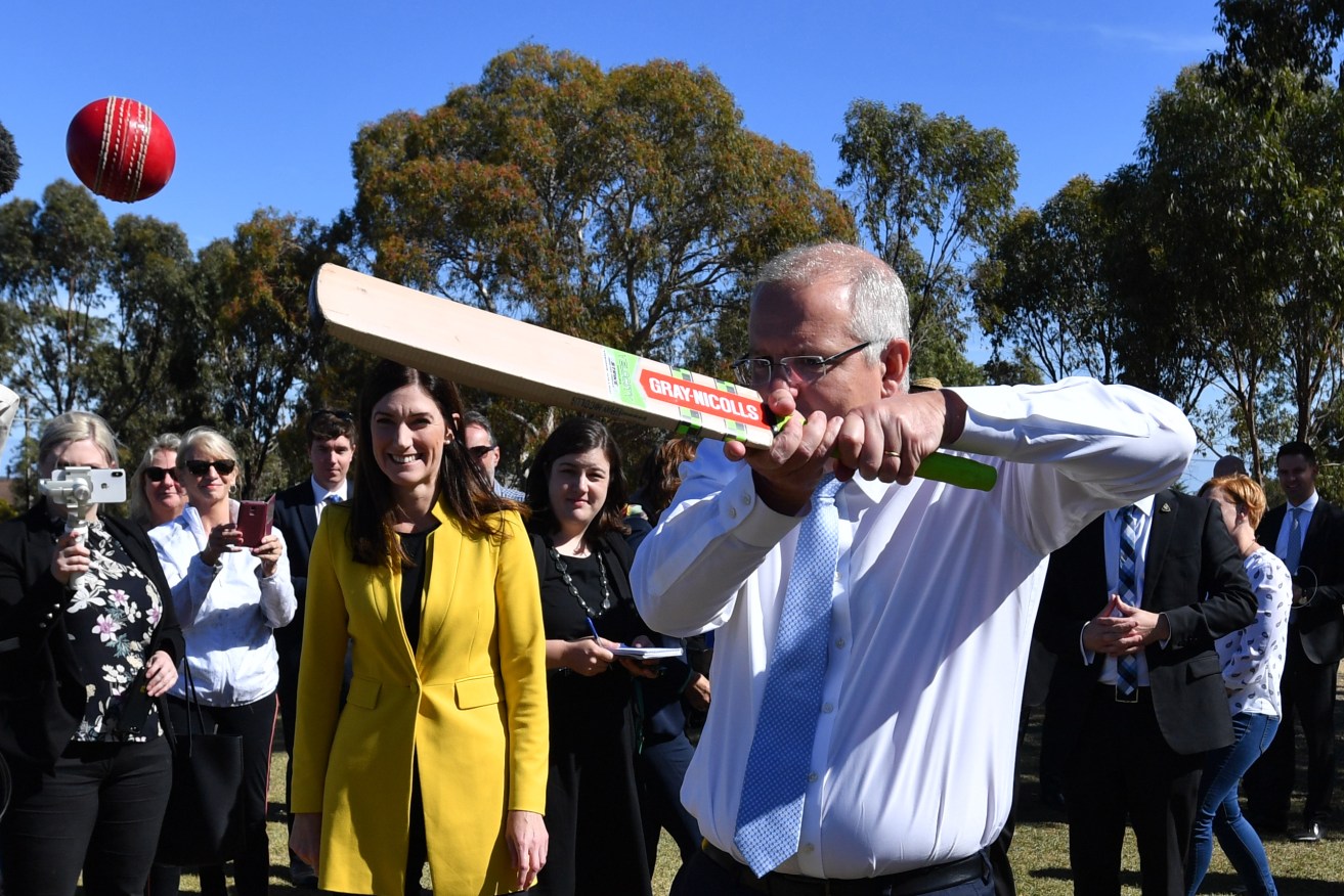 Scott Morrison disagrees with Cricket Australia's move to allow gender-diverse players. Photo: AAP/Mick Tsikas