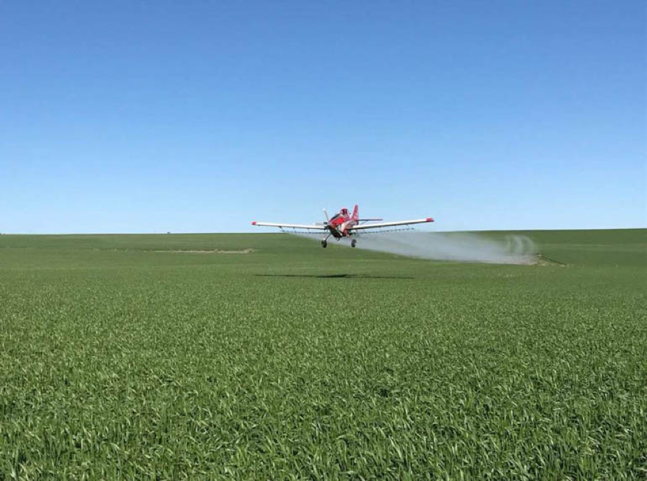 The planes are also used in the spraying of crops.
