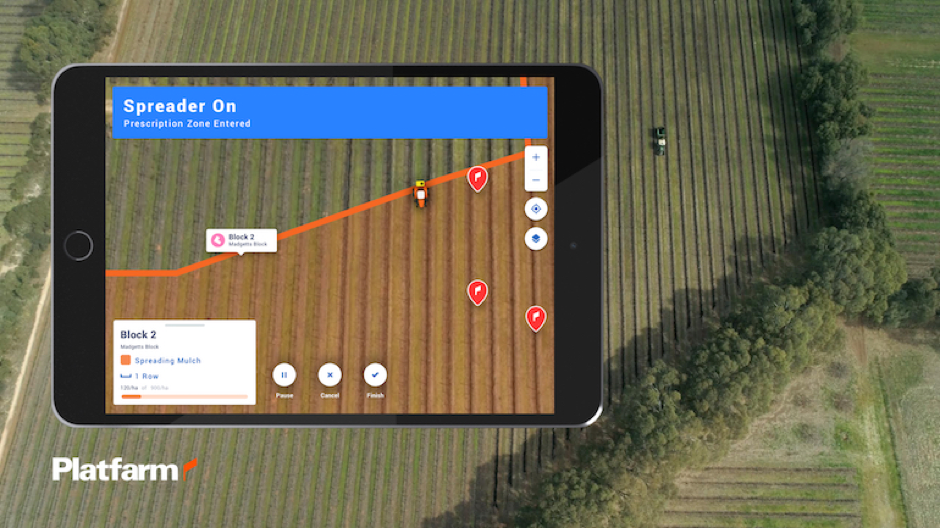 Platfarm allows farmers to see the variability of their land and have greater precision when carrying out work.