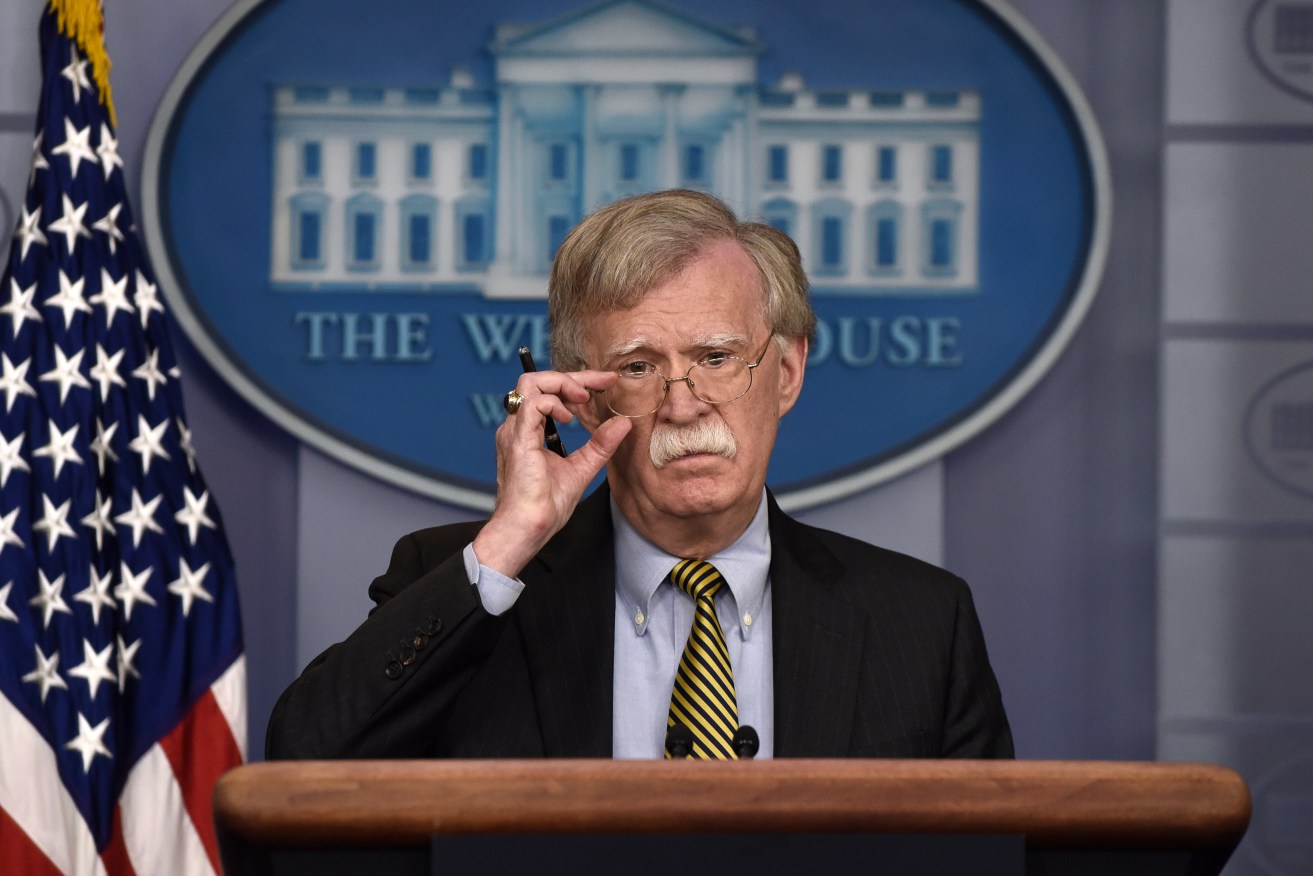 John Bolton was a National Security Adviser to Donald Trump. Photo: supplied