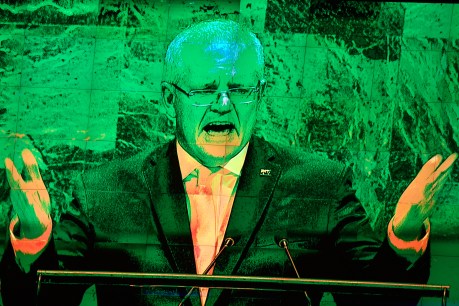 Morrison says fake news hides Australia’s climate change efforts