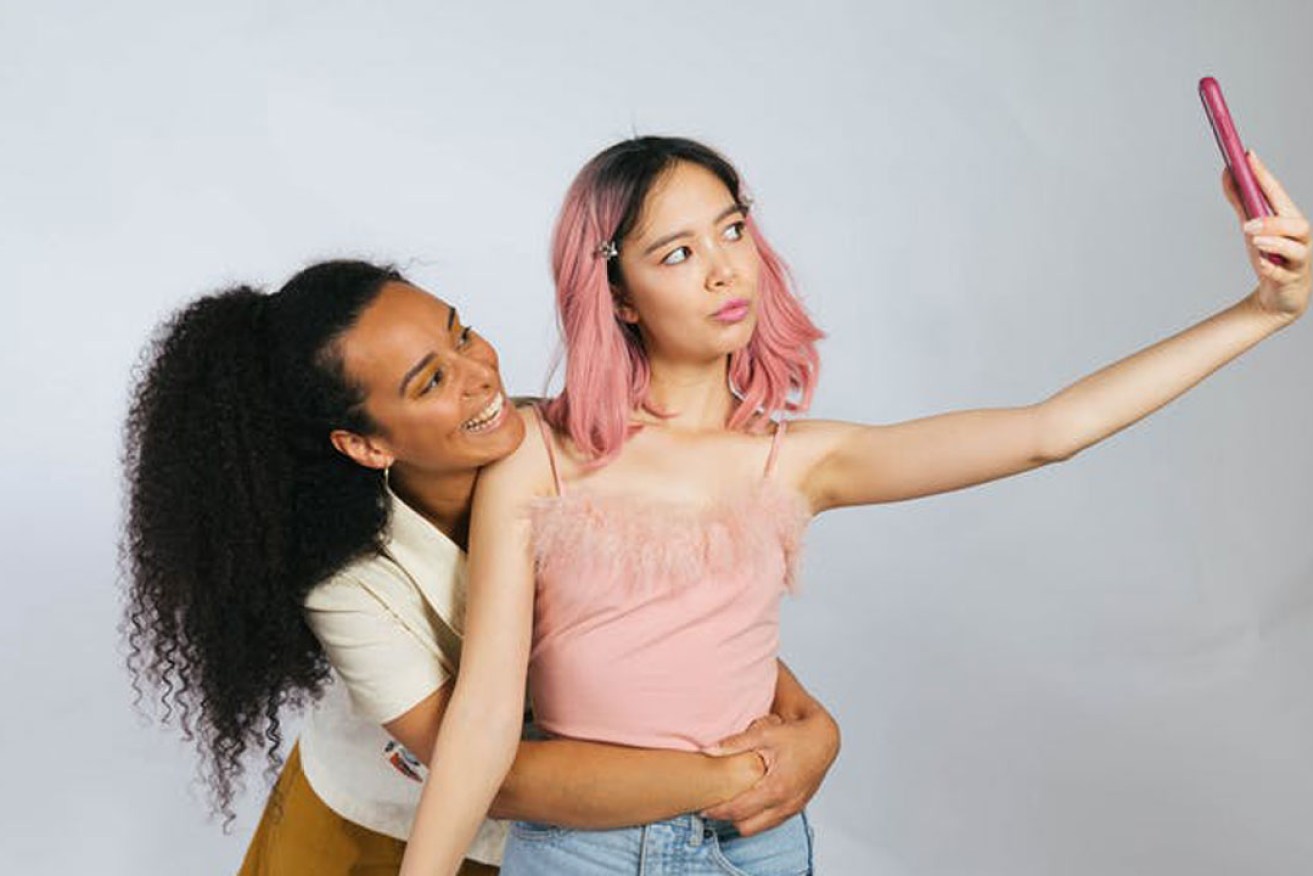 Content uses the selfie as a camera technique rather than for self-portraiture. Photo: Mia Forrest/ABC 
