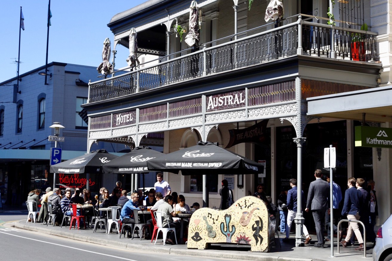 The operators of the Austral Hotel are in a legal battle against eviction, claiming their landlord owes more than $200,000 in land tax.