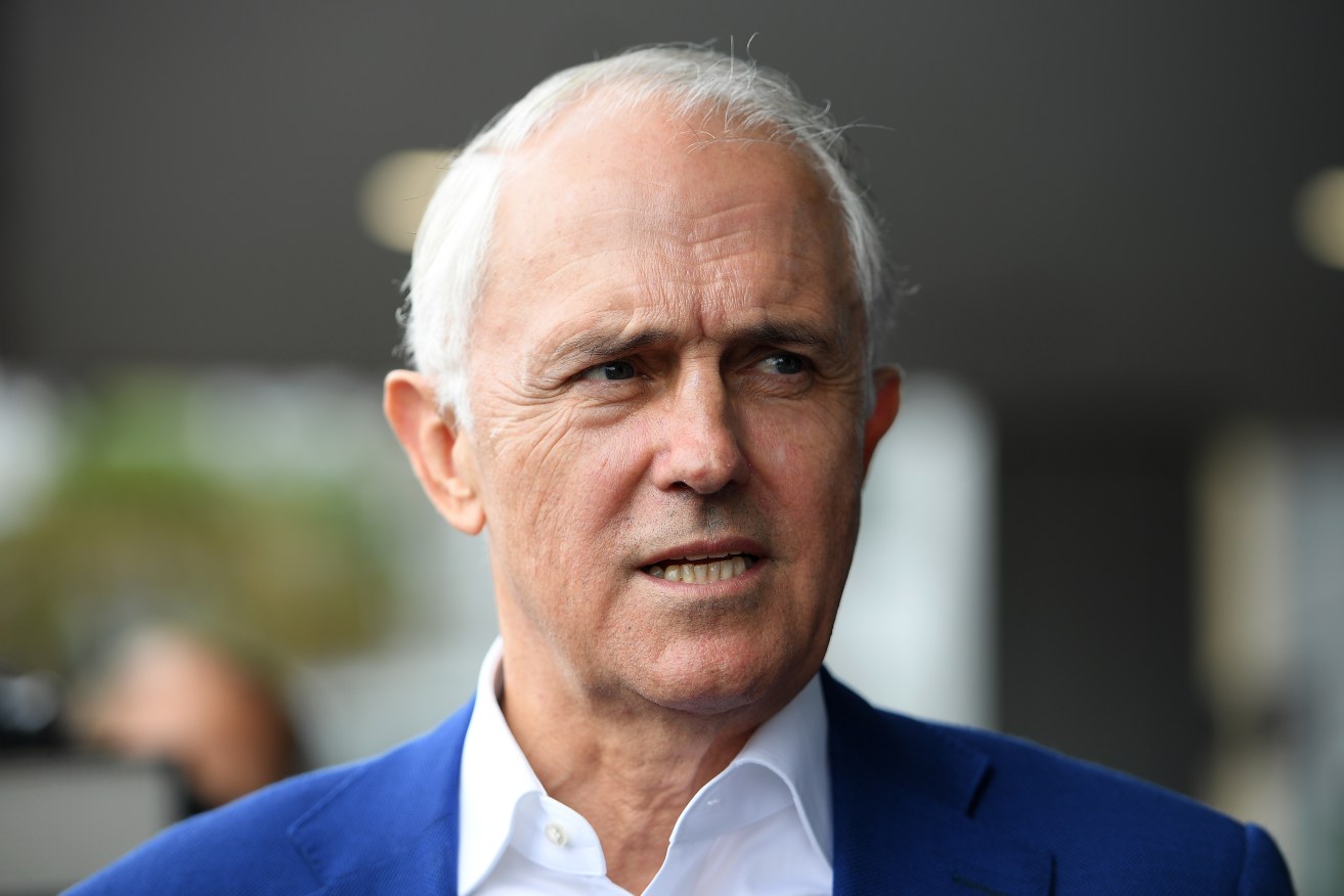 Former Liberal Prime Minister Malcolm Turnbull. Image: AAP/Dan Himbrechts