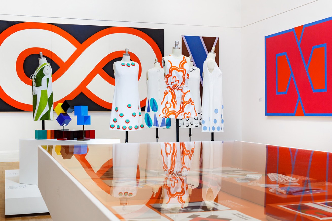 An installation view of Adelaide Cool at the Art Gallery of SA. Photo: Saul Steed