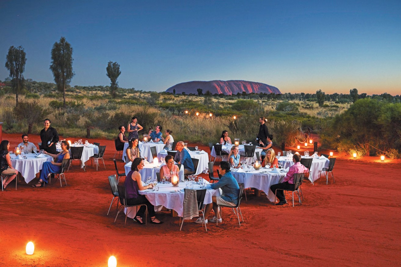 The Sounds of Silence dinner. Photo: Ayers Rock Resort / © Hotel Windsor