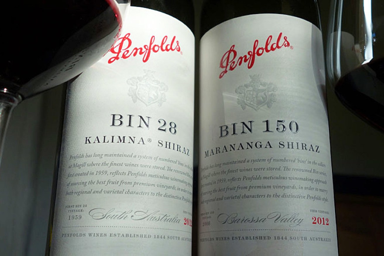 Cambodian police found bootlegged Penfolds wines labelled with the SA company's Magill address. Photo: supplied