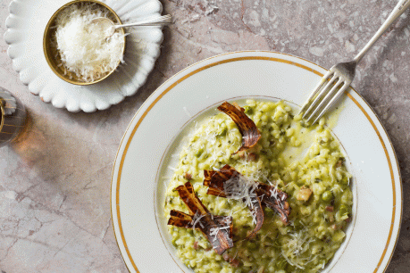 Sweet Pea Risotto