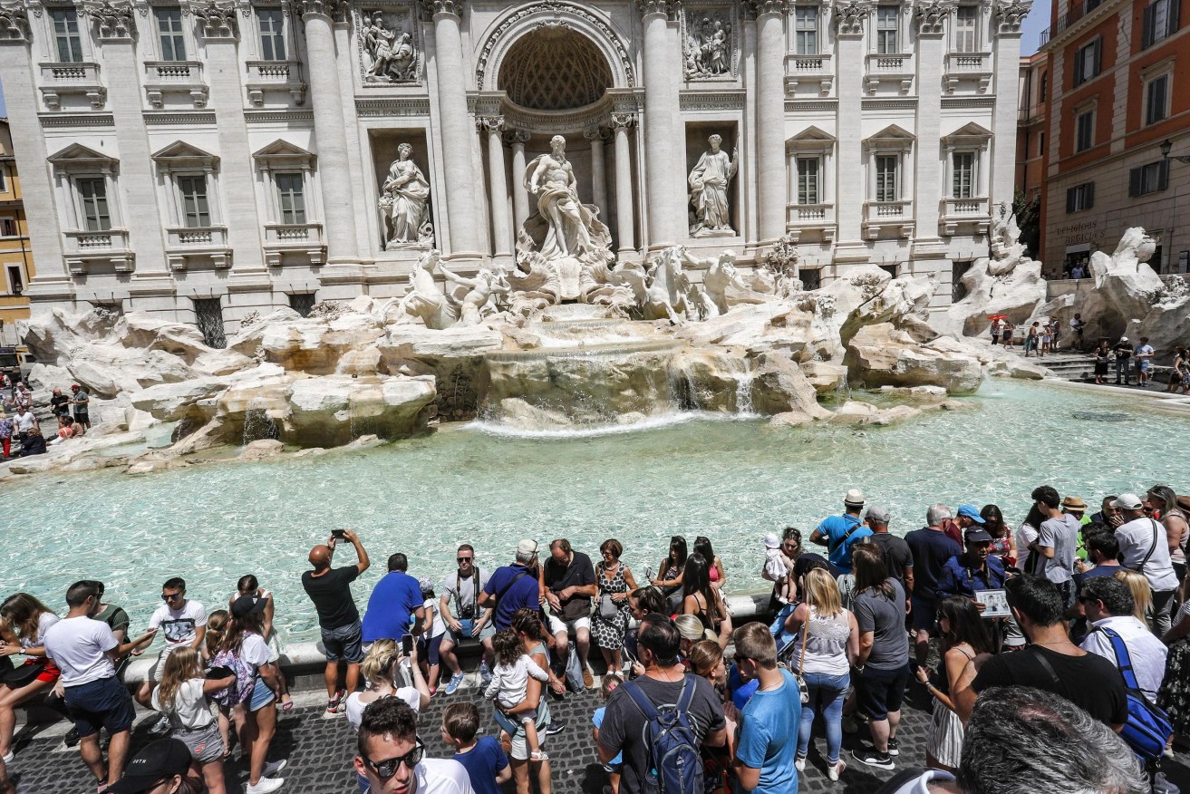 Rome's Trevi Fountain. Photo: supplied