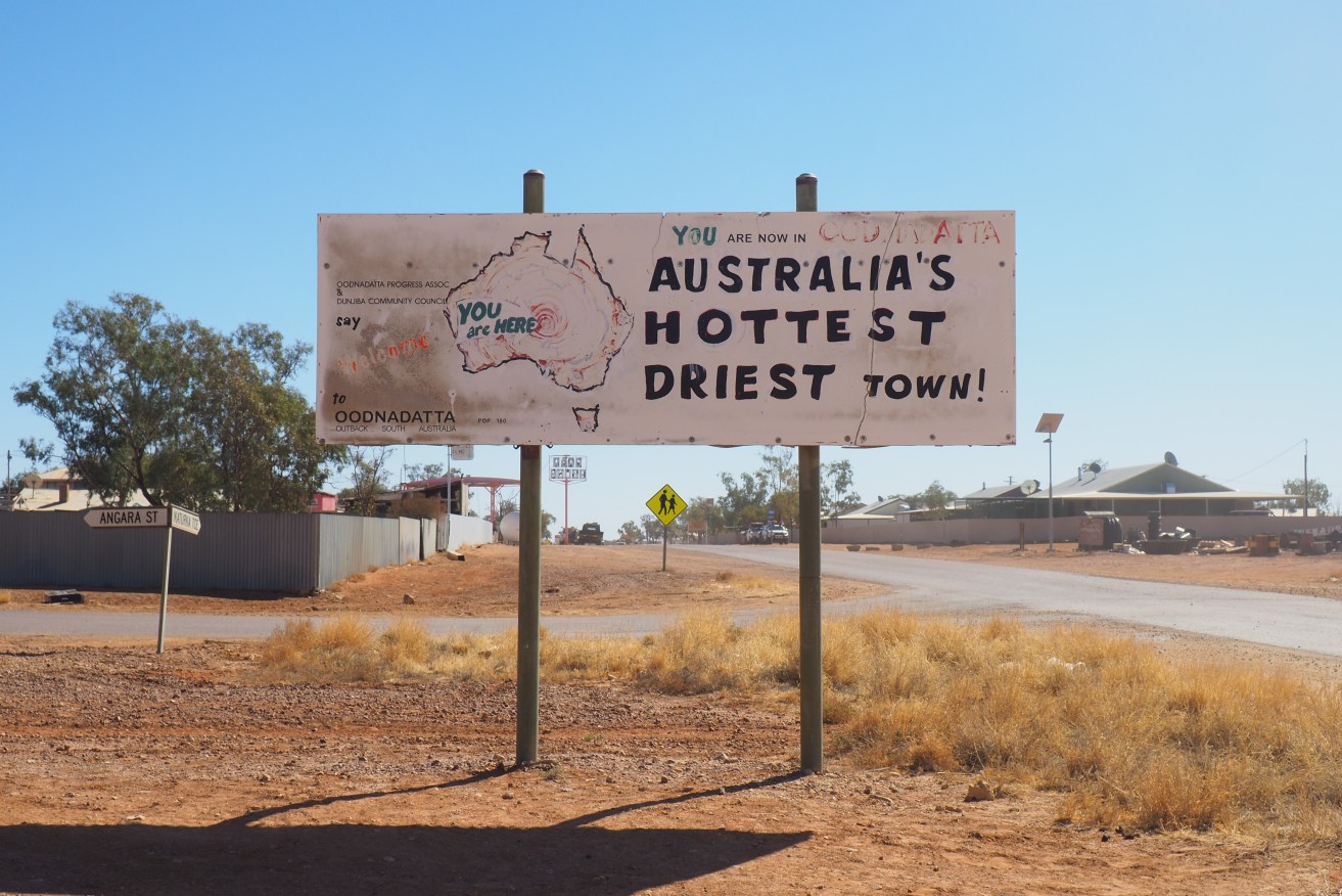 Oodnadatta residents have for years been supplied with undrinkable bore water. Photo: Stephanie Richards/InDaily