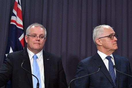 Morrison “misleading” Australia on climate change: Turnbull