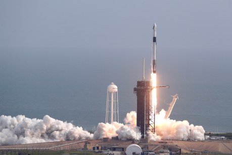 SpaceX rocket crash-landed at sea
