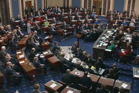 Trump acquitted in historic Senate vote