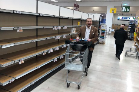 Empty shelves in a crisis: panic buying, or calm preparation?