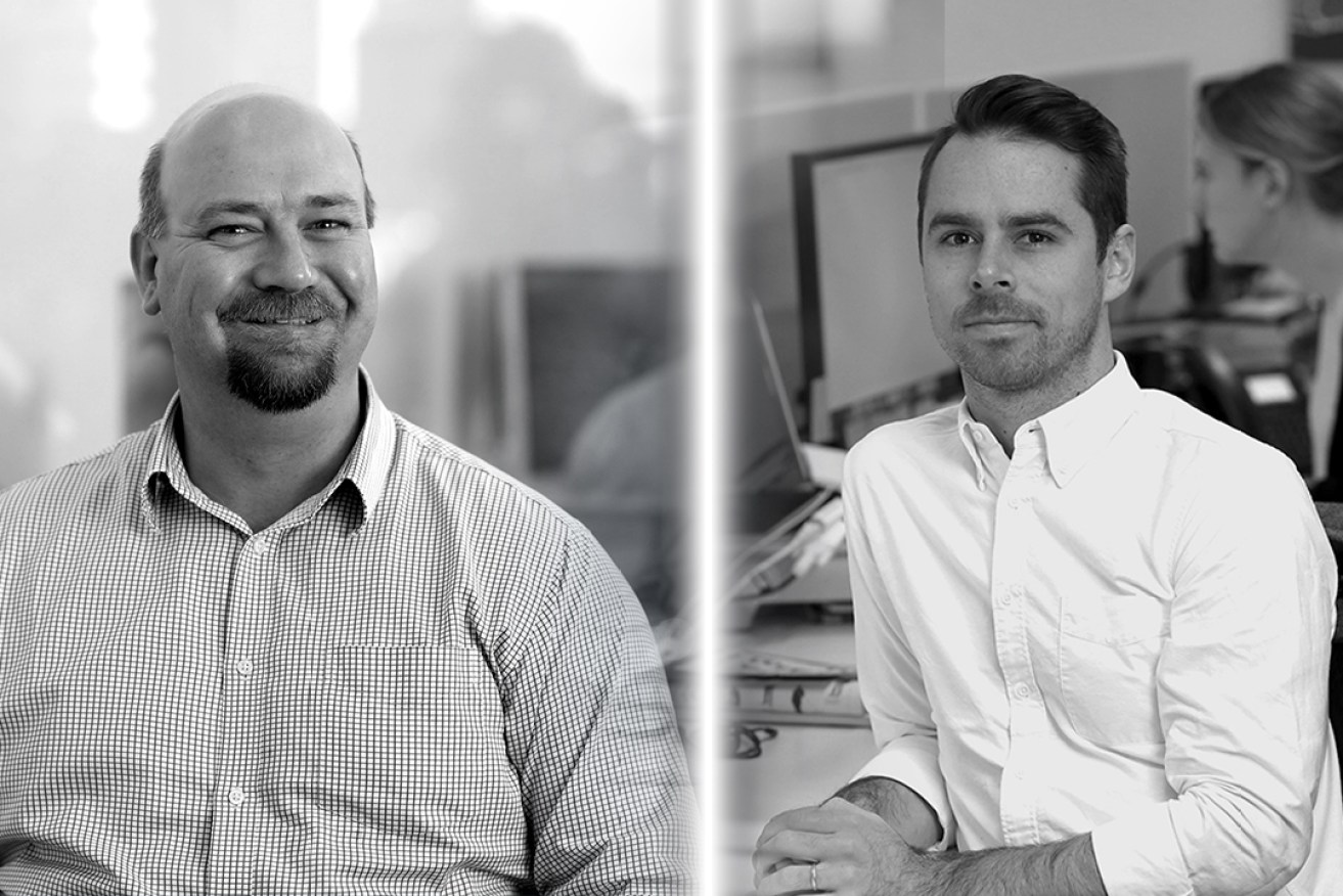 Andrew Spence (left) has been appointed group business editor for Solstice Media. Johnny von Einem (right) has been appointed editor of CityMag.