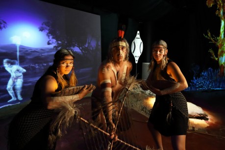 Ancient First Nations story told through iridescent journey