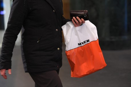 Myer profit crashes as retail environment sours