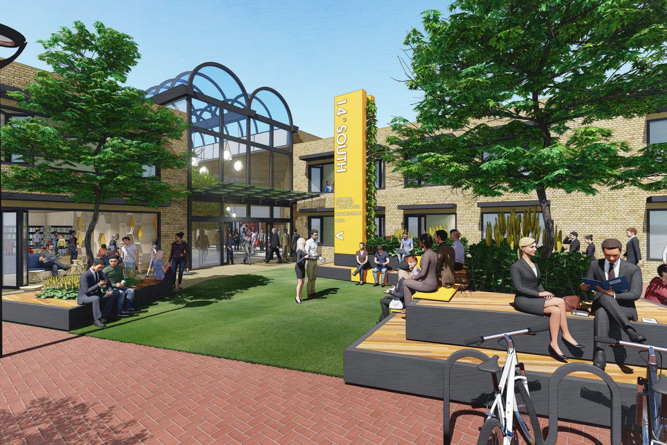 An artist's impression of the proposed hub. Photo: Supplied